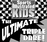 Sports Illustrated for Kids - The Ultimate Triple Dare! (USA) Title Screen